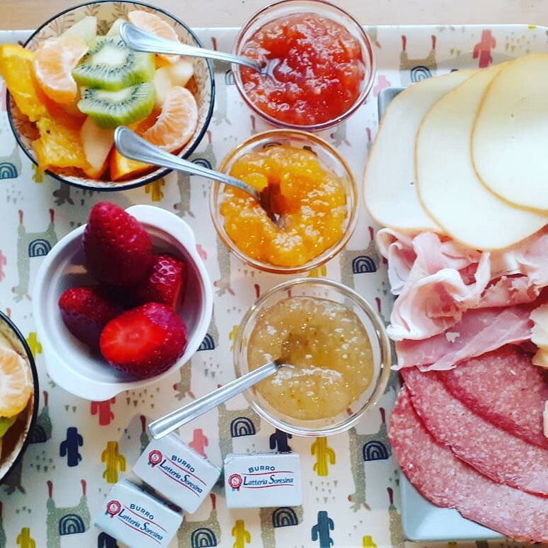 Colazione all'italiana - B&B Bandiera 77 Palermo